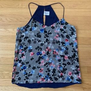 Express Reversible Floral Barcelona Cami Spaghetti Tank size M